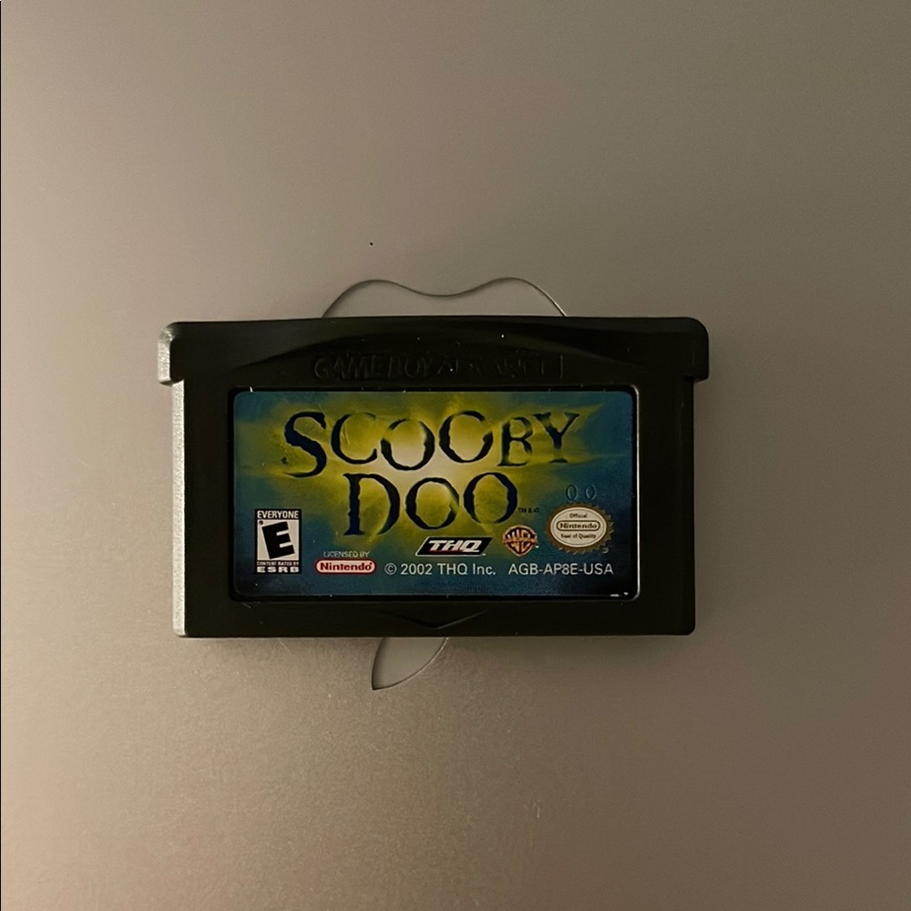 Scooby-Doo Game Cartridge - Game Boy Advance